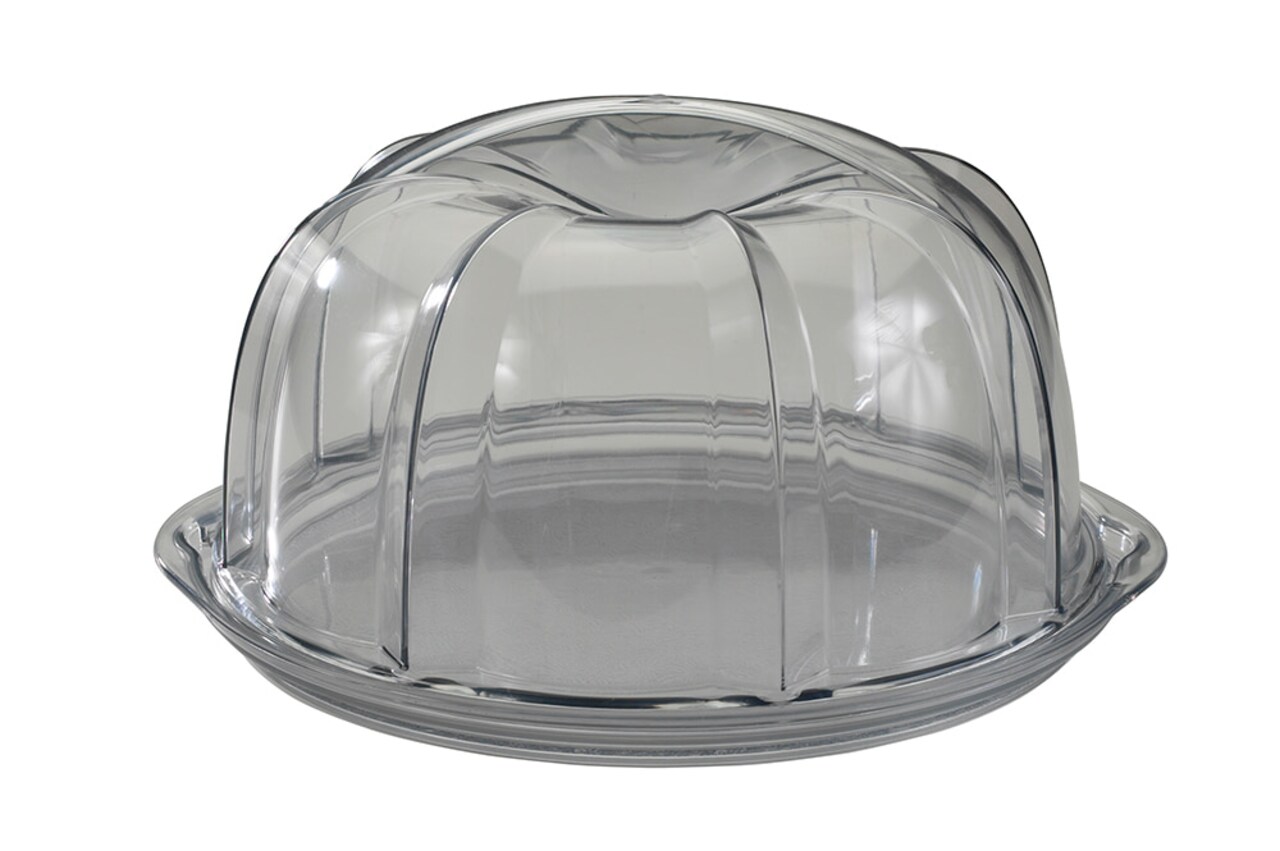 Nordic Ware Bundt Cake Keeper Transport and Store Clear Plastic 10.5" OD x 6" H